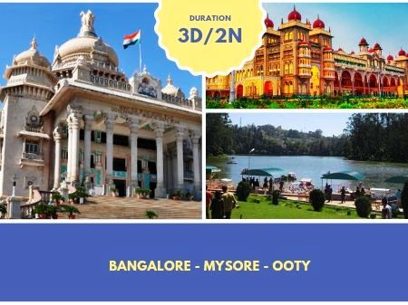 Bangalore Mysore Ooty Bus Package from Tirupati